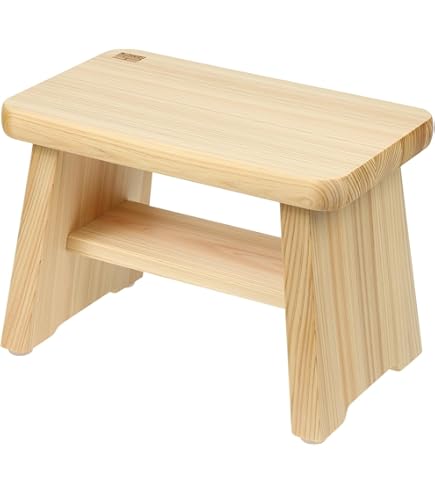 Amazon.co.jp: 風呂椅子 木製 高さ23cm 桧 ひのき 日本製 194121 : DIY